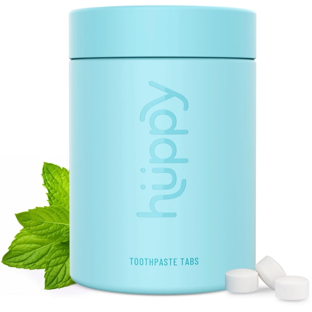 Pasta de dientes en tabletas HUPPY Nano Hydroxyapatite 62 tabletas