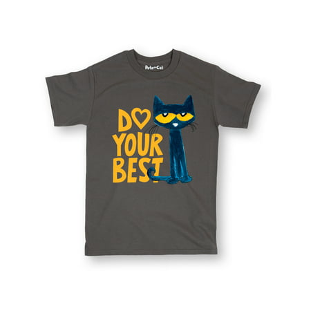 Pete The Cat Pete Do Your Best  - Adult Short Sleeve