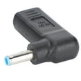 thumbnail image 4 of Adaptador de tipo C a CC, conector hembra a macho de 4,5 x 3 mm, conector PD en ángulo recto, dispositivo de carga para portátiles HP., 4 of 14