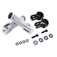 thumbnail image 3 of Reposapiés de motocicleta de 2 piezas, estriberas con pedales de aluminio, suministros resistentes, fáciles de instalar, reemplazo directo, 3 of 9