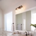 thumbnail image 2 of Quorum Lighting - Vanity - Dakota - 3 Light Bath Vanity in Soft Contemporary, 2 of 3