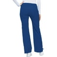 thumbnail image 5 of Cherokee Luxe Women's Scrubs Pant Low Rise Flare Leg Drawstring Cargo 21100, 5 of 5