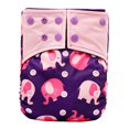 thumbnail image 2 of Pañal Niñas Sin Pañales Impermeable y Transpirable con Rosa claro Baoblaze pañales reutilizables de talla única, 2 of 7