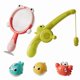 thumbnail image 1 of Baby bath water toy - Baby Bath Toys Strong Magnetic Fishing Pole Toys Fishing Game for Toddlers Fine Motor Toys (Fishing set with glowing (3 fish+fishing rod+fishing rod)), 1 of 5