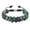 Camouflage, variant on SUSHANG Natural Green Tiger Eye Bracelet Men'S Women'S Triple Bracelet Genuine Green Crystal Black Hand Crystal Bead Bracelet Natural Stone for Good Luck Happiness