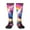 2 Black-2, variant on Rainbow Poodle Urban Street Knee Socks, High Socks Long Stretchy Sock Women Knee High Stocking, Long Socks for Women
