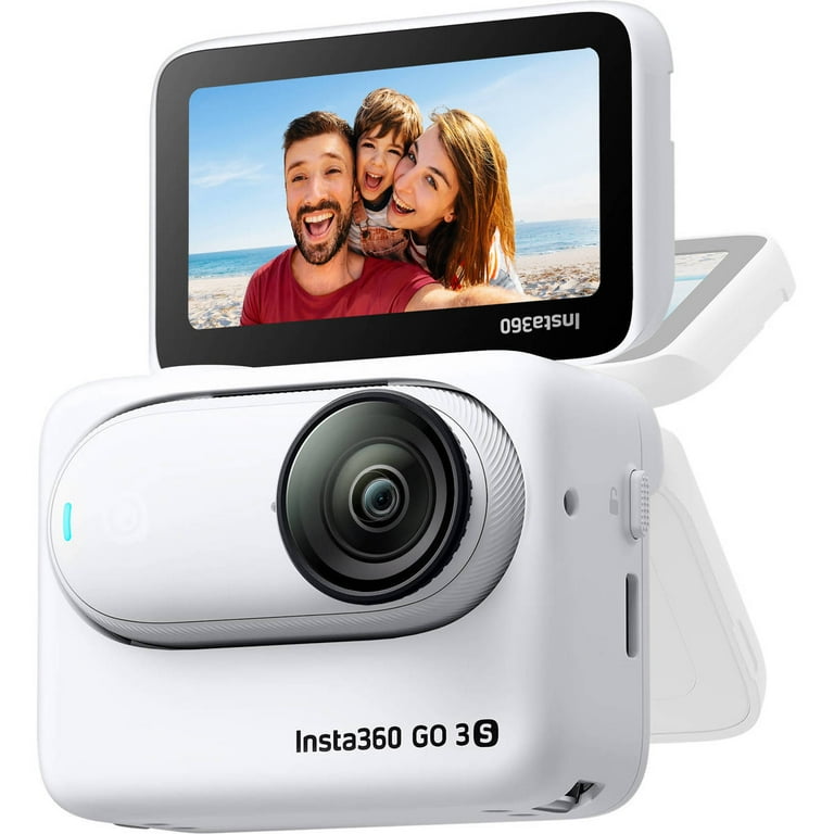 Insta360 - GO 3S (64GB) Action Camera - White with 4K Video