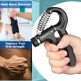 thumbnail image 2 of Ejercitador de manos Grip Strength Trainer AIXPI de 5 a 60 kg, color negro, 1 paquete, 2 of 6