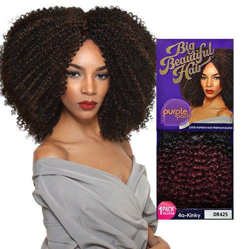 Outre Human Hair Blend Weave Premium Purple Pack 1 Pack