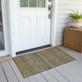thumbnail image 6 of Addison Rugs Chantille Indoor/Outdoor Transitional Stripes Khaki Washable Rectangle Rug, 1'8" x 2'6", 6 of 6