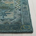 thumbnail image 3 of SAFAVIEH Anatolia Alvin Medallion Area Rug, Aqua/Green, 3' x 5', 3 of 7