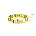 thumbnail image 4 of Bling Jewelry Mens Masculine  Chain Link BraceletMen Black Gold Silver Tone 8.5-9", 4 of 5
