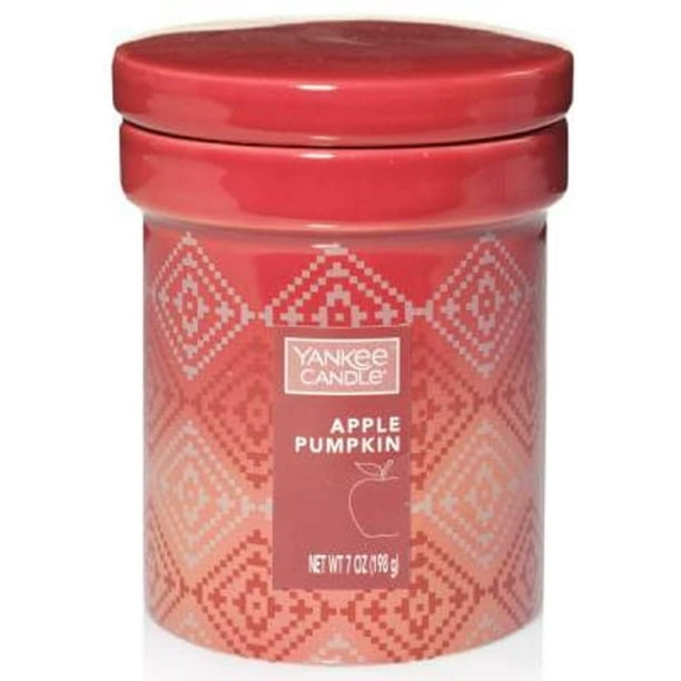 Yankee Candle Apple Pumpkin, Ceramic Crock Candle, 7 oz