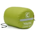 thumbnail image 6 of Core Equipment Youth Outdoor Camping Bag - Green - 64" x 30", 6 of 6