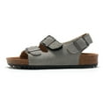 thumbnail image 1 of Kids Sandals Boys Girls Cork Sandal Comfort Double Buckle Slip On Slippers, 1 of 12