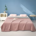 thumbnail image 4 of Cozy Bliss Cooling Comforter Queen Size, Cooling Blankets for Hot Sleepers and Night Sweats, Summer Comforter for Queen Size Bed, Breathable Soft Lightweight Silk Smooth, 4 of 5
