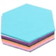 thumbnail image 3 of Juego de 60 Tableros de Pasador de Fieltro Hexagonal Boletin Autoadhesivo Memo Photo Cork Boards Espuma Azulejos Decorativos de Pared con 60 Chinchetas 5.5 X 5 X 0.2 Pulgadas, 3 of 5