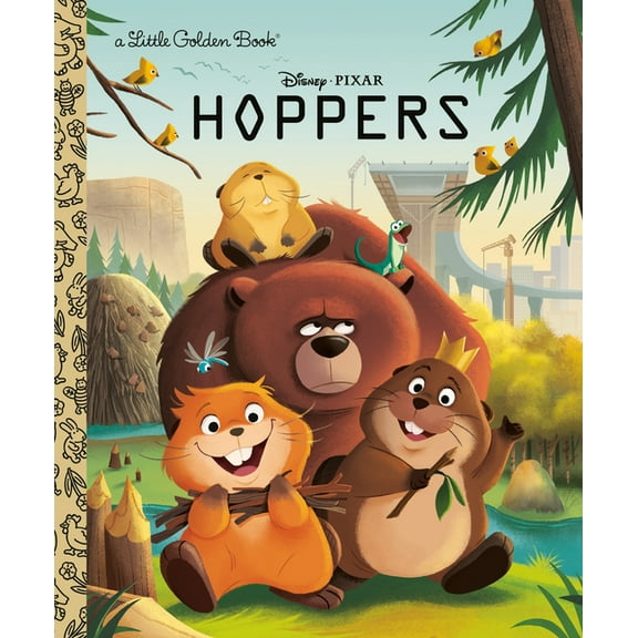 Little Golden Book Disney/Pixar Hoppers Little Golden Book, (Hardcover)