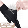 thumbnail image 4 of Guantes Protección Sol Hombre Mujer Con Touch Para Bici Moto Xtellar negro, 4 of 4