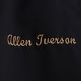 thumbnail image 6 of Men's-Mitchell & Ness Allen Iverson Black Philadelphia 76ers NBA Legends Full-Snap Satin Jacket, 6 of 7