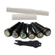 thumbnail image 3 of de 6 uds de pasadores de puente de guitarra portátil con tuerca de sillín con extractor de pasadores para guitarra acústica Luthier Kit de, 3 of 6