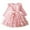 A-Pink136, variant on XUELUO Toddler Girl Long Sleeve Dress Flower Bow Belt Ruffled Shoulder Tulle Skirts For School Activities Chic Spring Gown
