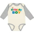 thumbnail image 3 of Inktastic Birthday Boy Letters Boys Long Sleeve Baby Bodysuit, 3 of 5
