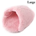 thumbnail image 1 of Hamster Warm Nest Non-slip Fake Rabbit Fur Hedgehog Cave Bed Rabbit Cushion Bed, 1 of 10