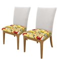 thumbnail image 2 of KLL Funny Construction Vehicles Pattern Seat Covers for Dining Room Chairs,Washable Chair Seat Chair Covers Seat Protector-Two Pieces, 2 of 7