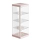 thumbnail image 4 of Caja de Almacenamiento de Escritorio, Cajas de Cajones de Almacenamiento de Pecho de Pila, Capa de Escritorio de Compartimento Múltiple, Cajones de Plástico Rosa, 4 of 7