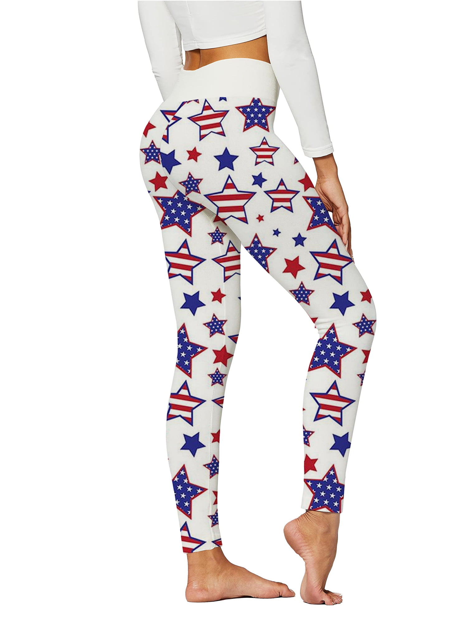 Stars And Stripes Yoga Pants