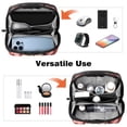 thumbnail image 6 of Independence Day Travel Organizer, Cable Organizer, Charging Cord Organizer, Charger Storage Organizer - Waterproof Oxford Cloth Electronic Digital Product Storage Case, 5.9x9.44x3.14 in., 6 of 6