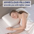 thumbnail image 3 of Almohada para Cama HYVECLOUD de Espuma Viscoelástica con Enfriamiento 61x41 cm Firmeza Media Juego de 2, 3 of 8