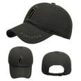 thumbnail image 2 of LEKODE Mens Sun Hat Outdoor Hat Hiking Hats Summer Hats Cute Unisex for Golf Tennies Adjustable Vintage Trucker Hat for Men Women Work Hat Sweat Caps for Men Army Green One Size, 2 of 5