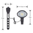 thumbnail image 4 of Lampara Linterna Led Para Bicicleta Con Claxon Manubrio Verde /e OEM BIKE-010, 4 of 5