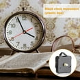 thumbnail image 4 of TSV Quartz DIY Wall Clock Movement Mechanism, Battery Operated DIY Repair Parts Replacement, Mute Sweep Quartz Clock Motor Kit, 4/25 Inch Maximum Dial Thickness, 1/ 2 Inch Total Shaft Length, 4 of 6