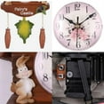 thumbnail image 2 of KDJ Wall-mounted Alarm Clock Cuckoo Pendulum Clocks For Home Living Room Art Decor - for Home Decor, 2 of 9