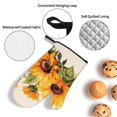thumbnail image 4 of ZICANCN Oven Mitts and Pot Holders Sets, Sunflower Floral Abstract Botanical Baking Sets Kitchen Heat Resistant 4 Pieces, 4 of 8