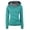 Green, variant on kayannuo Fall Clothes For Women Women Top For Autumn And Winter Sweatshirts Long Sleeve Pullover Bicolor Hoodies Black
