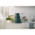 thumbnail image 2 of ZWILLING Pure Cookware Set, 6 Piece 18/10 Stainless Steel, Green, 2 of 6