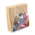thumbnail image 2 of Abstract Waves Curves Napkin Holder for Table Clear Napkin Stand Paper Holder Acrylic Organizer Dispenser Napkins for Dinner Kitchen Restaurant Room, 2 of 8