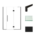 thumbnail image 3 of Transolid Ehtf61257610c-T Elizabeth 76" High X 61" Wide Hinged Semi Frameless Shower Door, 3 of 7