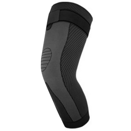 

Warm Lengthened Elastic Knee Pads Support Knee Sleeve Compression Brace For Work Out Gym Hiking M Black 1PCS
