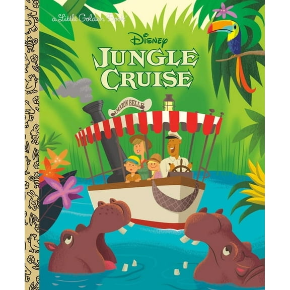 Little Golden Book Jungle Cruise (Disney Classic), (Hardcover)
