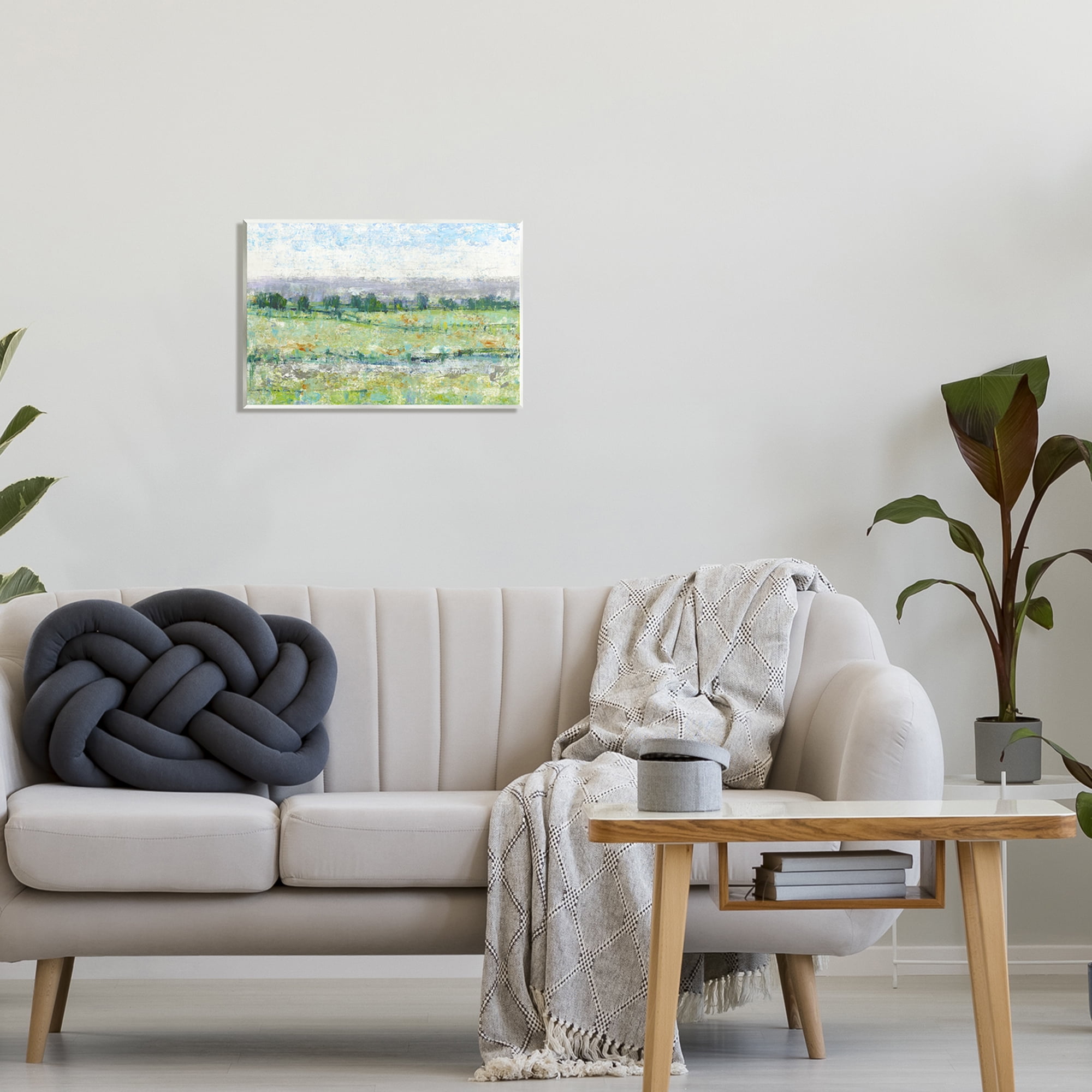Stupell Mountain Impressions Abstract Landscape Landscape Painting Wall Plaque Unframed Art Print Wall Art