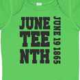 thumbnail image 4 of Inktastic Juneteenth June 19, 1865 Boys or Girls Baby Bodysuit, 4 of 5
