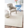 thumbnail image 3 of Nuloom 5' x 8' Hand Woven Chunky Woolen Cable Rug in Off White, 3 of 7