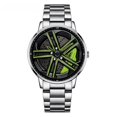 thumbnail image 3 of Reloj hueco para hombre, reloj de cuarzo con personalidad creativa, reloj de estilo de rueda moderno y moderno, 3 of 3