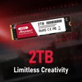 thumbnail image 3 of SSD interno MMOMENT MG44 de 2 TB NVMe PCIe 4.0 para laptop y escritorio, 3 of 6
