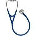 thumbnail image 2 of 3M Littmann Cardiology IV Stethoscope, Standard-Finish Chestpiece, Navy Blue Tube, Stainless Stem and Headset, 27 inch, 6154, 2 of 4
